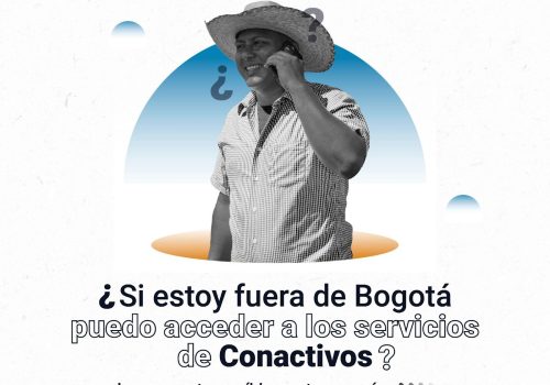 ¿Si estoy fuera de Bogotá puedo acceder a los servicios de Conactivos?
