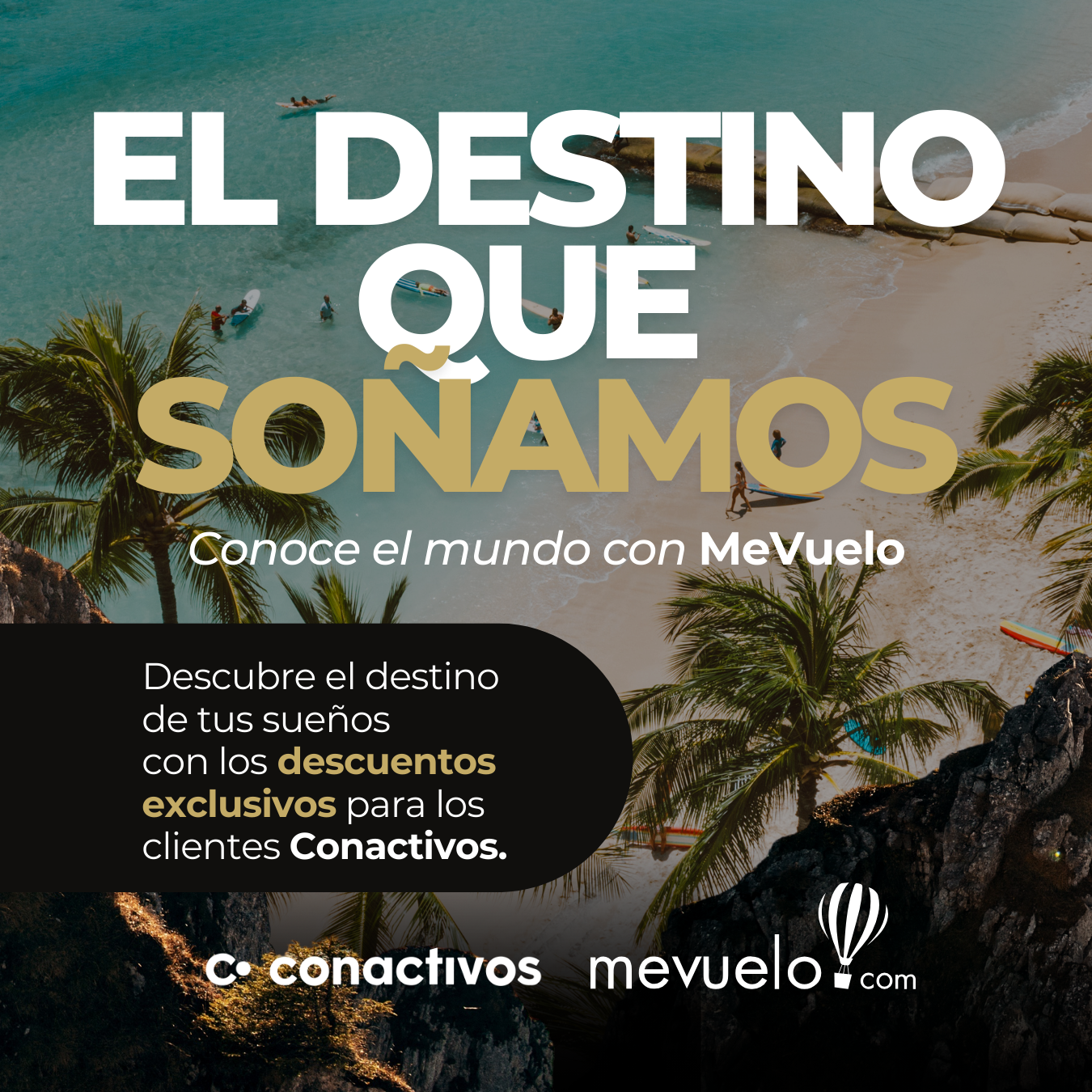 El Destino Que Soñamos: Conactivos Revoluciona la Compra de Sentencias con la Alianza de MeVuelo.com