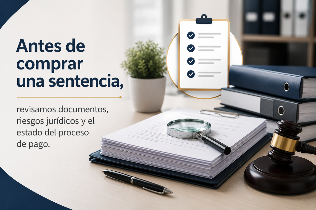 compra de sentencias