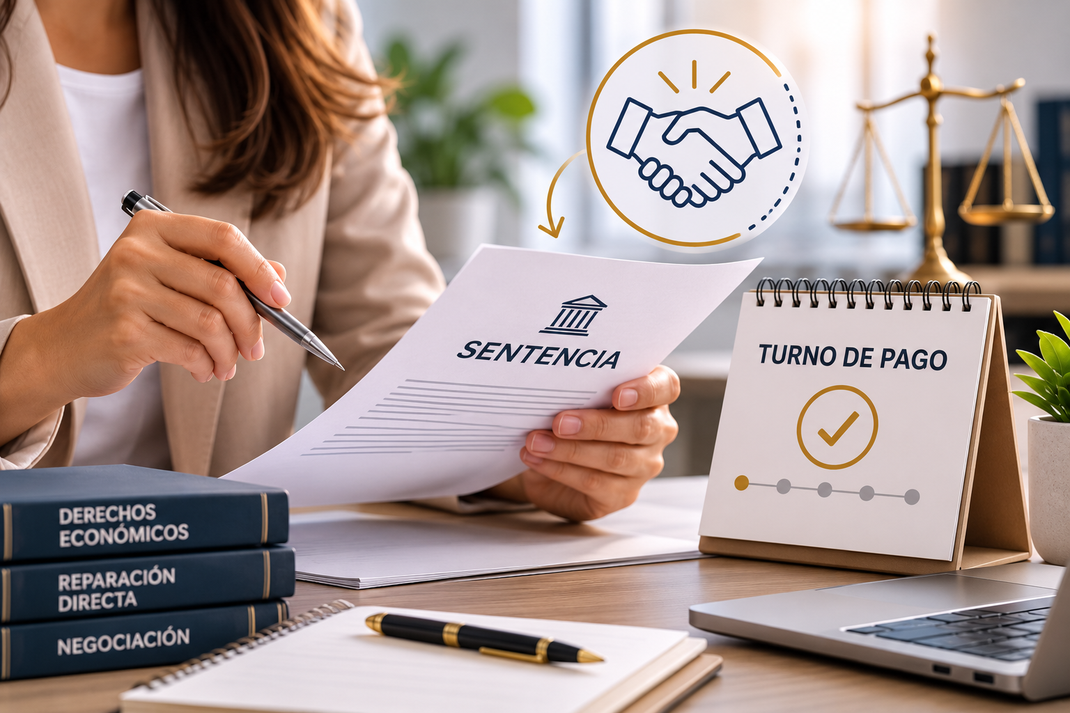 Mi sentencia ya tiene turno de pago: ¿todavía puedo negociar mis derechos económicos?